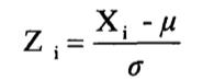 變量標(biāo)準(zhǔn)化算法