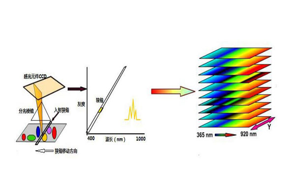 高光譜相機(jī)成像過(guò)程