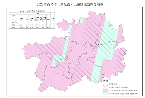 貴州省自然資源廳2023年1-10月遙感影像獲取情況公告6